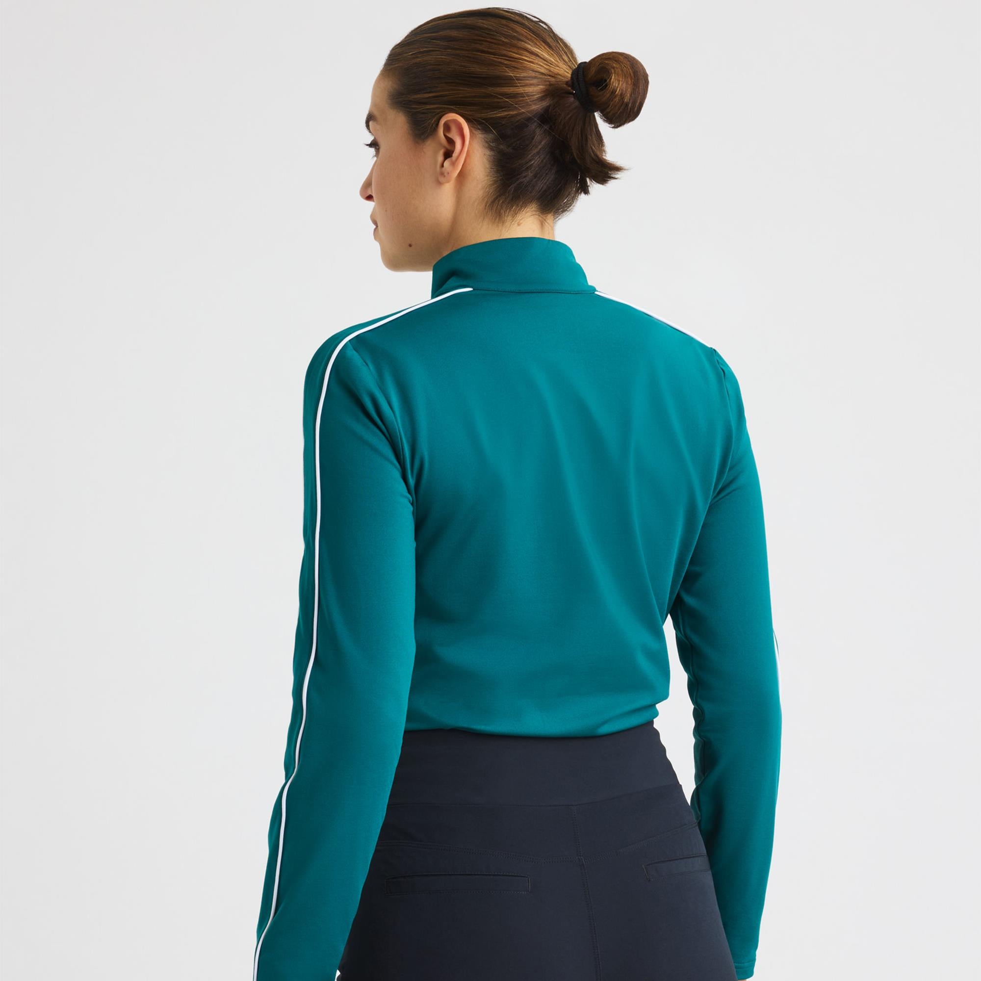 Rohnisch Amie Brushed Ladies Golf Mid Layer Augusta Green